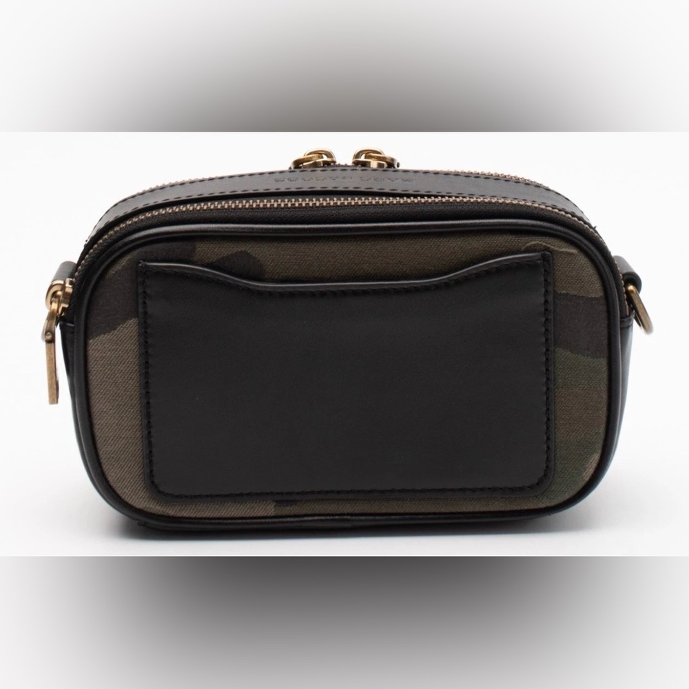 MARC JACOBS The Camo Jacquard Snapshot w/ replacement crossbody strap EUC - Picture 5 of 14